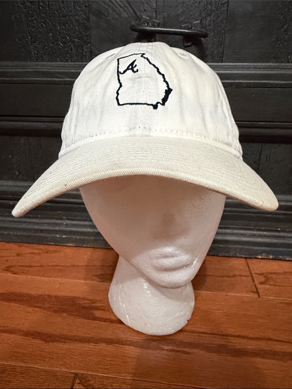 New Era Men's Canvas Cap with Atlanta Georgia embroidered Hat Adjustable 1size